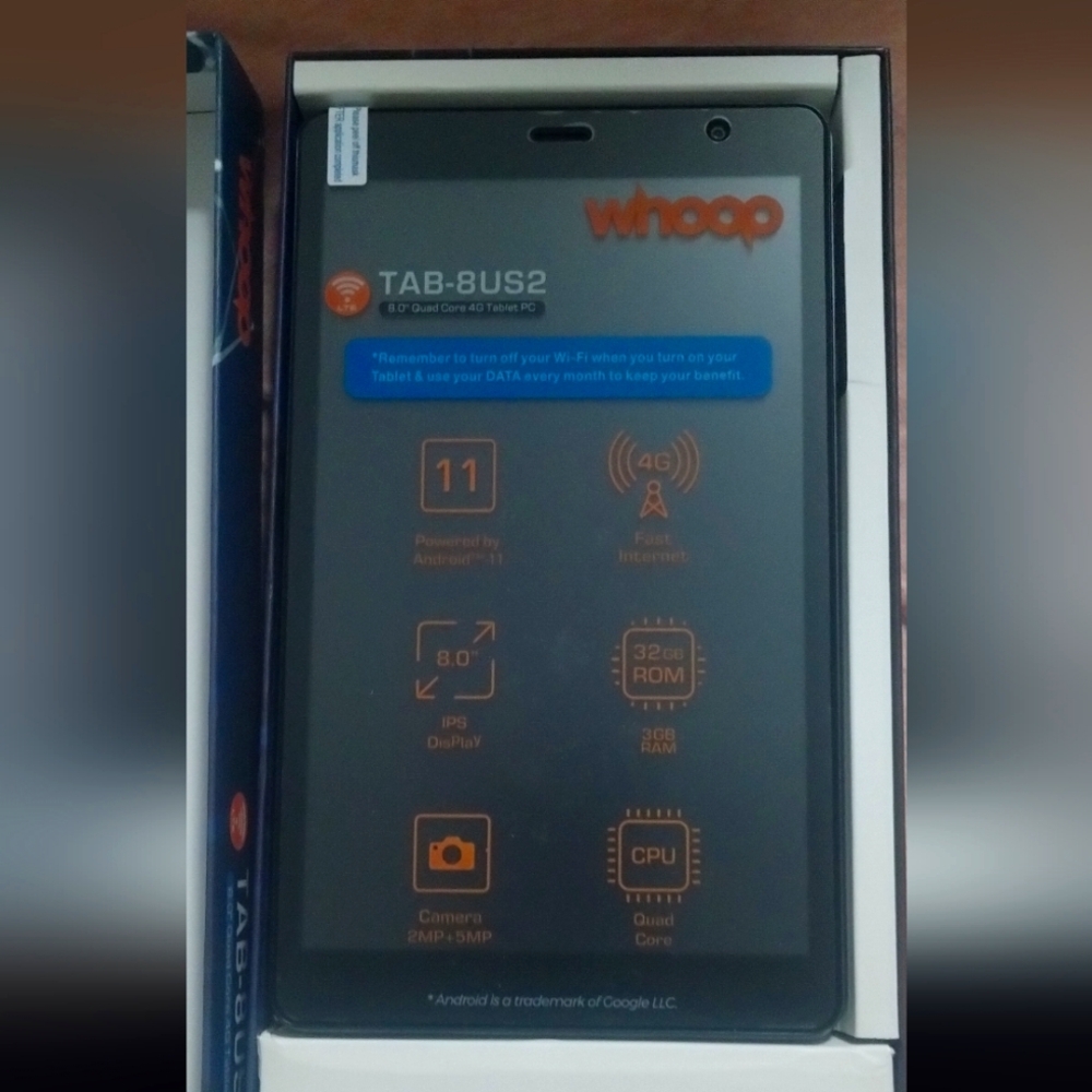 4G LTE Tablet